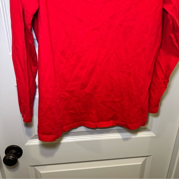 Faded Glory Red Scoop Neck Long Sleeve Tee size 2X - Picture 6 of 7